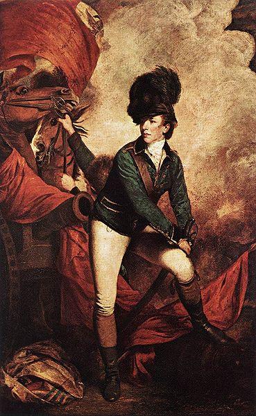 Sir Joshua Reynolds Portrait of Sir Banastre Tarleton oil painting picture